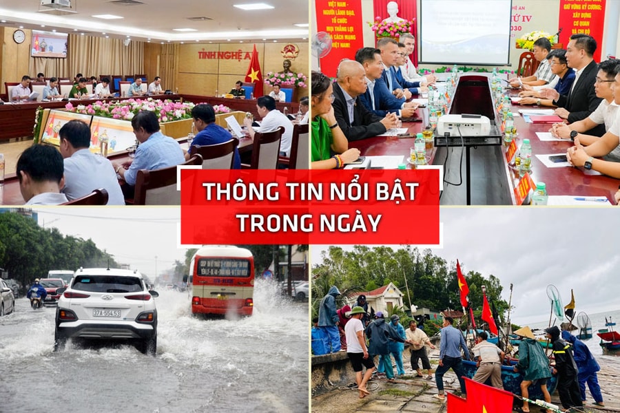 Nghệ An: Thông tin nổi bật ngày 27/9