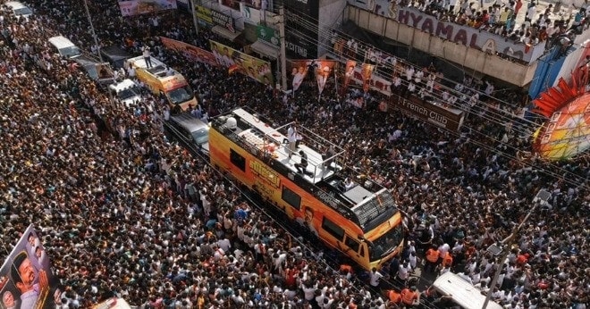 Thảm kịch giẫm đạp ở miền nam Ấn Độ khiến hàng chục người thiệt mạng