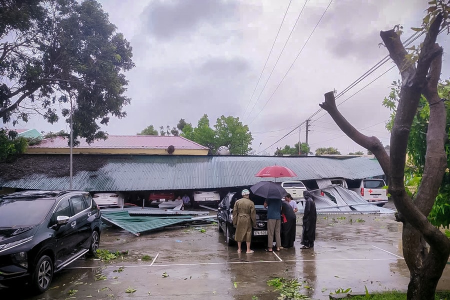 Ngành Y tế Nghệ An thiệt hại gần 27 tỷ đồng do bão số 10
