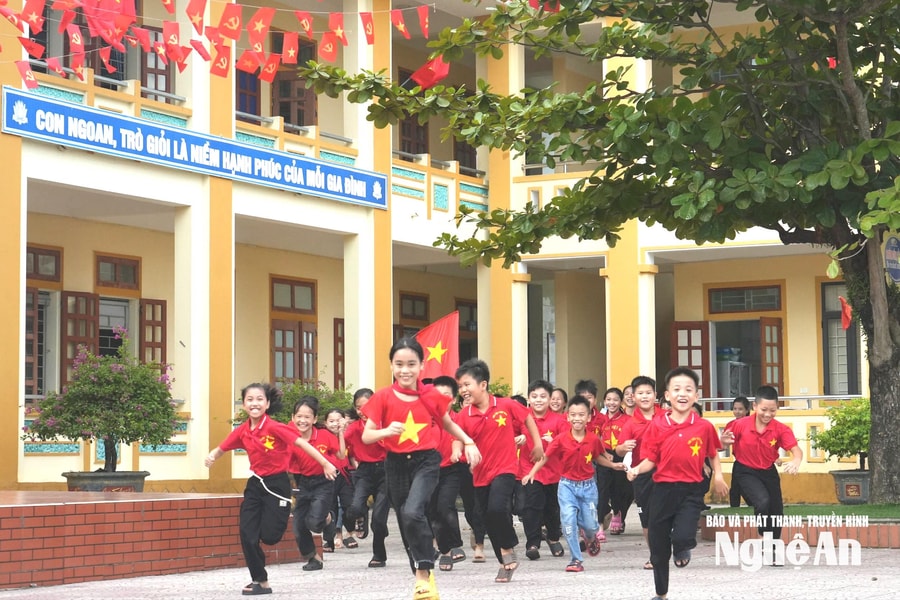 Nhiệm kỳ 2020 – 2025, Nghệ An hoàn thành vượt chỉ tiêu trường chuẩn quốc gia