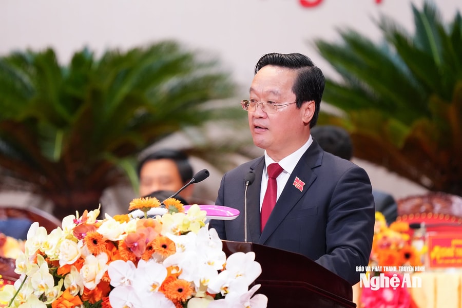 Chung sức, đồng lòng thực hiện thắng lợi Nghị quyết Đại hội đại biểu Đảng bộ tỉnh Nghệ An lần thứ XX, nhiệm kỳ 2025 - 2030