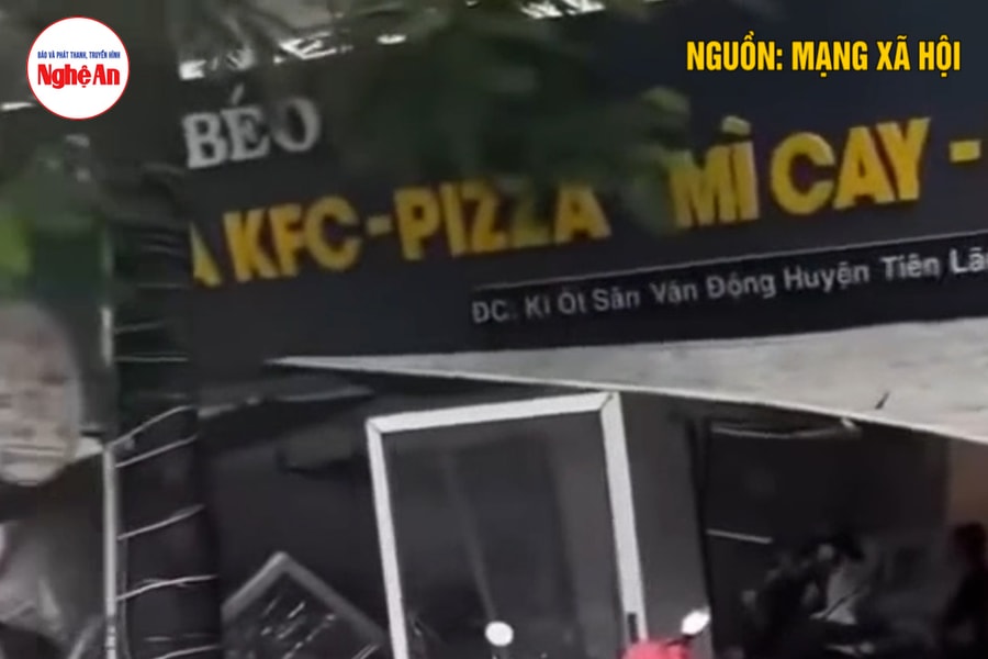 Nổ khí gas gần sân vận động ở Hải Phòng, ít nhất 2 người bị thương