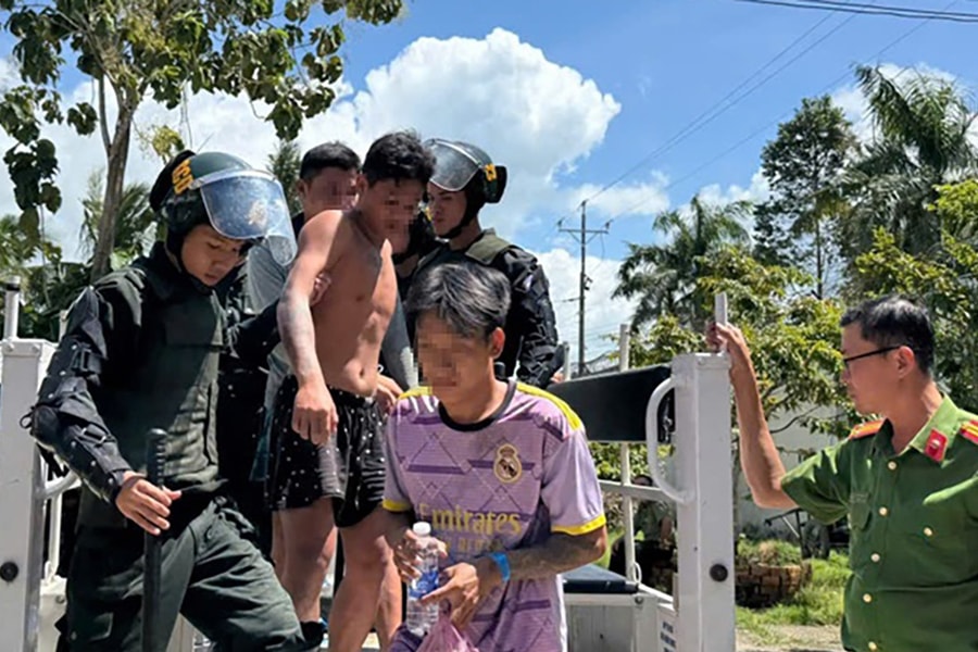 Vụ học viên tấn công cán bộ, bỏ trốn khỏi trại cai nghiện: Tạm giữ 9 đối tượng cầm đầu