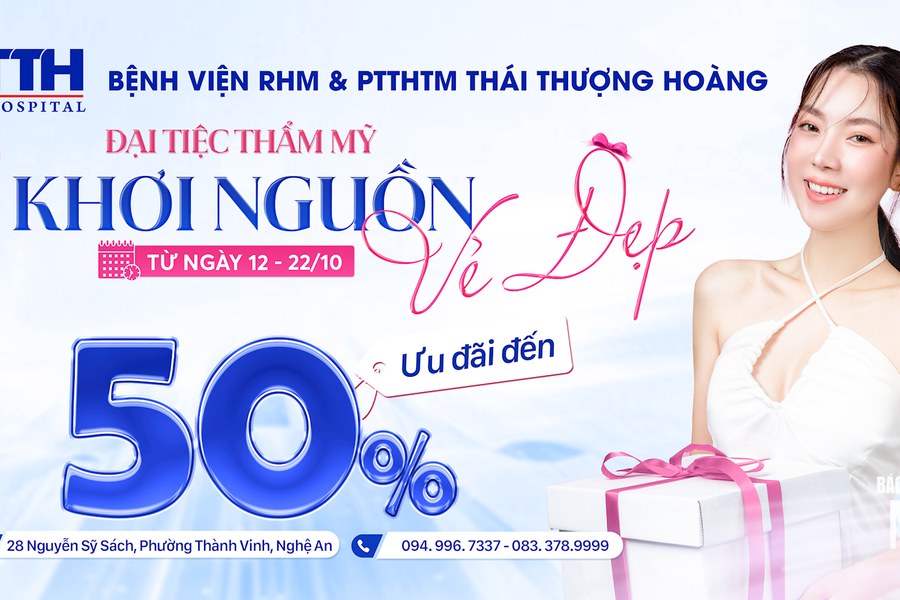 Bệnh viện Thái Thượng Hoàng tri ân phái đẹp với ‘Đại tiệc Thẩm mỹ 20/10’