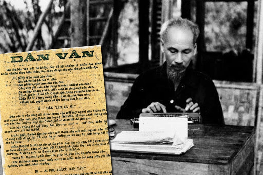 Dân vận và tư tưởng dân chủ của Hồ Chí Minh trong sự so sánh với khái niệm dân chủ phương Tây