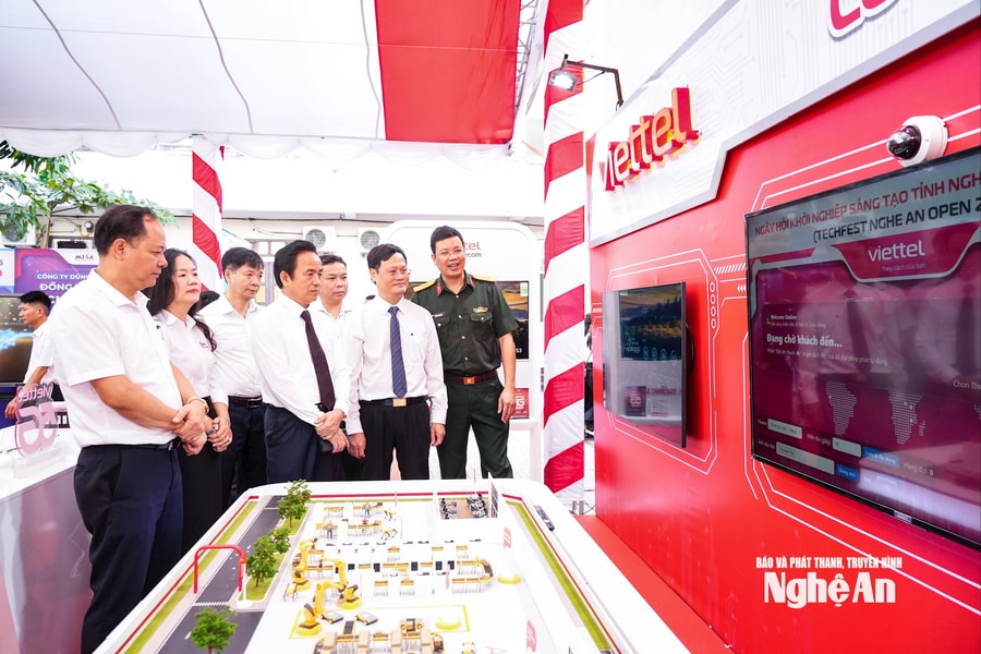 20 dự án lọt vào Chung kết cuộc thi Techfest Nghệ An Open 2025