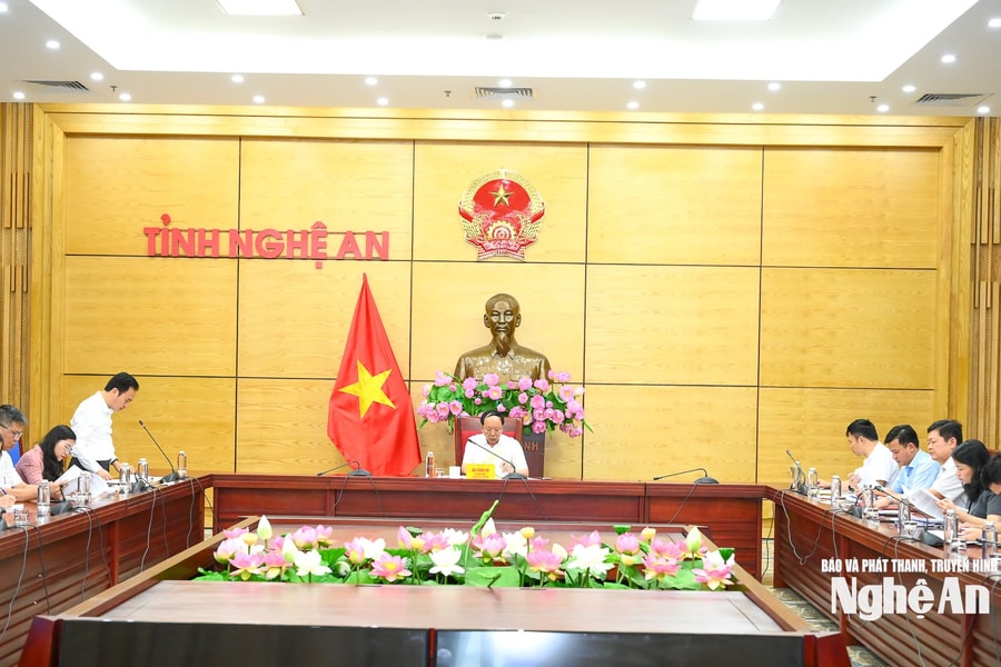 UBND tỉnh Nghệ An cho ý kiến về quy định trong lĩnh vực thanh tra, giải quyết khiếu nại tố cáo