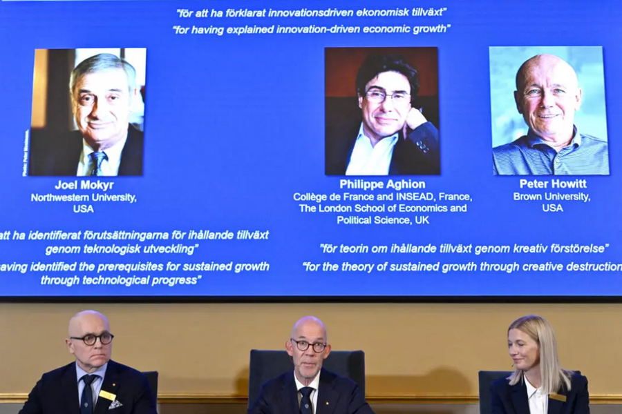 Nobel Kinh tế 2025: Lời cảnh tỉnh cho chủ nghĩa bảo hộ và kỷ nguyên AI