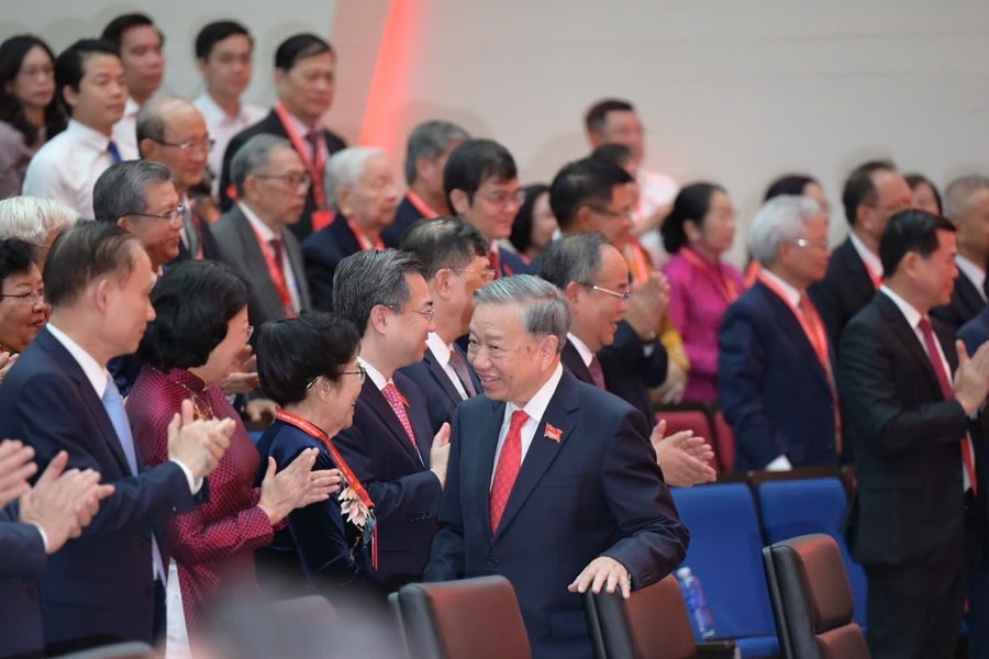 Tổng Bí thư Tô Lâm dự Đại hội đại biểu Đảng bộ TP Hồ Chí Minh