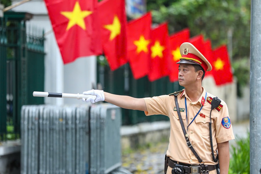 Lịch cấm đường Hà Nội ngày 16/10: Chi tiết phân luồng giao thông và tuyến đường thay thế