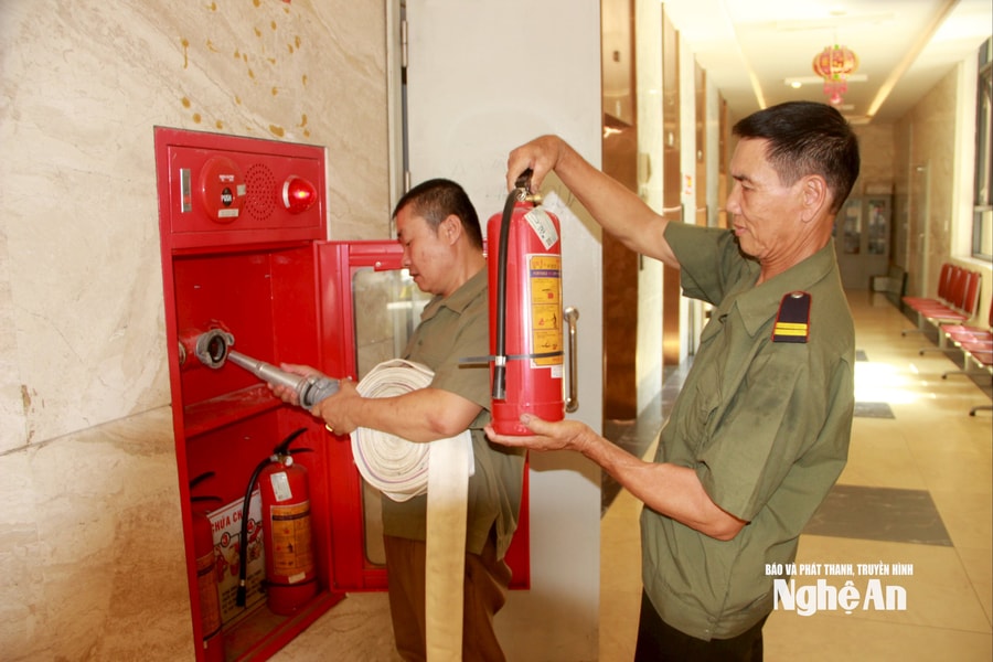 Siết chặt an toàn PCCC tại các chung cư cao tầng ở Nghệ An