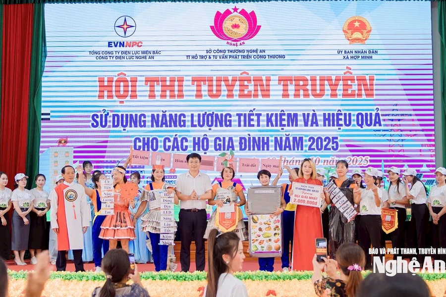 Hội thi tuyên truyền sử dụng tiết kiệm và hiệu quả năng lượng trong hộ gia đình năm 2025