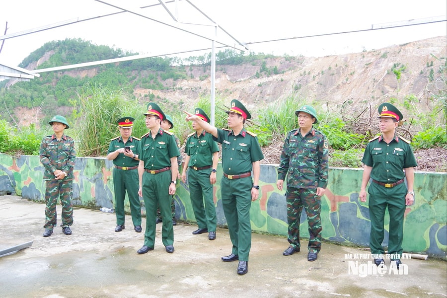 Bộ Chỉ huy Quân sự tỉnh kiểm tra công tác chuẩn bị diễn tập phòng thủ khu vực năm 2025