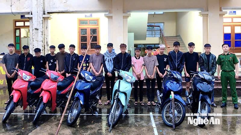 Khởi tố 25 đối tượng gây rối trật tự công cộng ở xã Tam Hợp