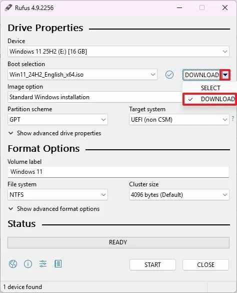 Rufus và Ventoy cho USB cài Windows 11 trên PC không hỗ trợ