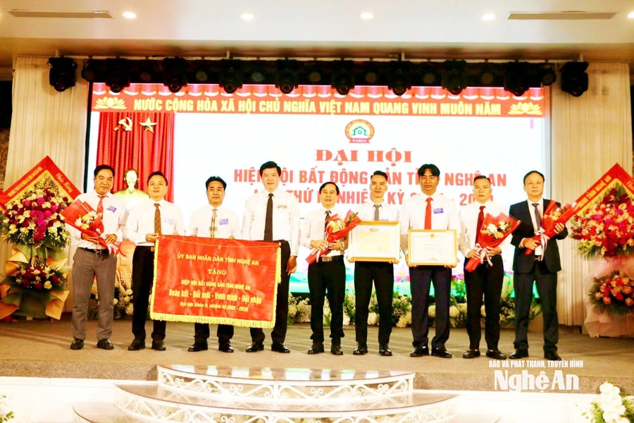Hiệp hội Bất động sản Nghệ An tổ chức Đại hội lần thứ II, nhiệm kỳ 2025 - 2030