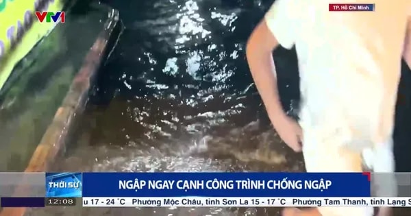 Triều cường TP.HCM vượt đỉnh lịch sử, nhiều khu vực ngập sâu