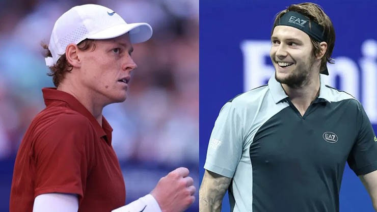 Sinner hạ Bublik 6-4, 6-4, đoạt vé bán kết Vienna Open