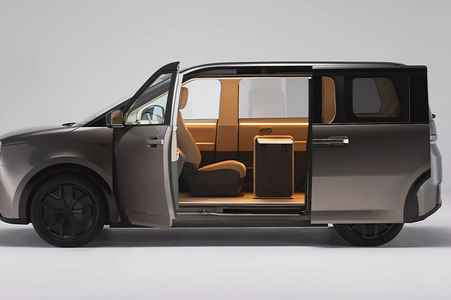 Sharp LDK+: Minivan điện concept sẵn sàng sản xuất