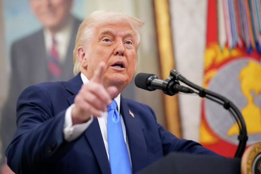 Tổng thống Trump ủng hộ dự luật áp đặt lệnh trừng phạt với các đối tác của Nga