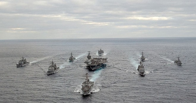 Tham vọng ‘Hạm đội Vàng’ của Mỹ trong cuộc đua với Hải quân Trung Quốc