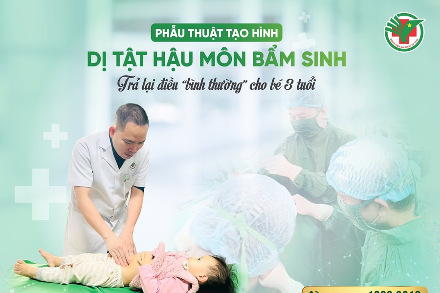 Bé gái 3 tuổi 'thoát' dị tật bẩm sinh nhờ ca phẫu thuật kỳ tích
