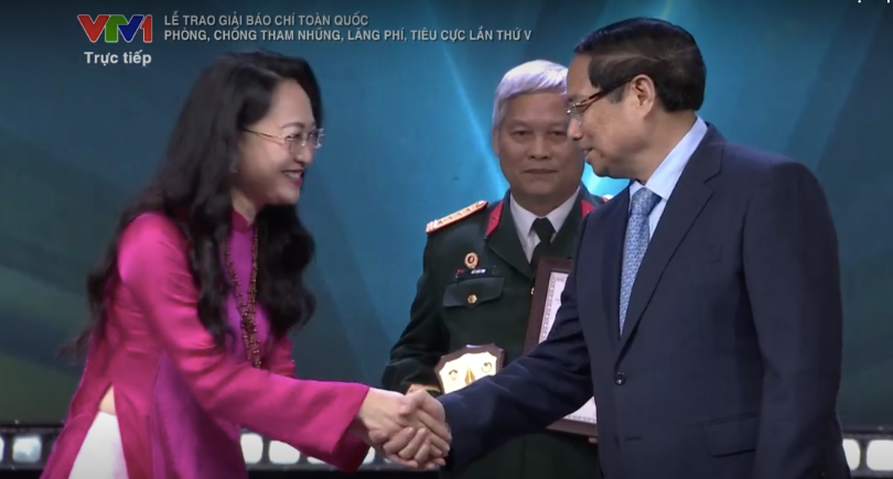 Đài THVN đoạt giải A báo chí về phòng chống tham nhũng