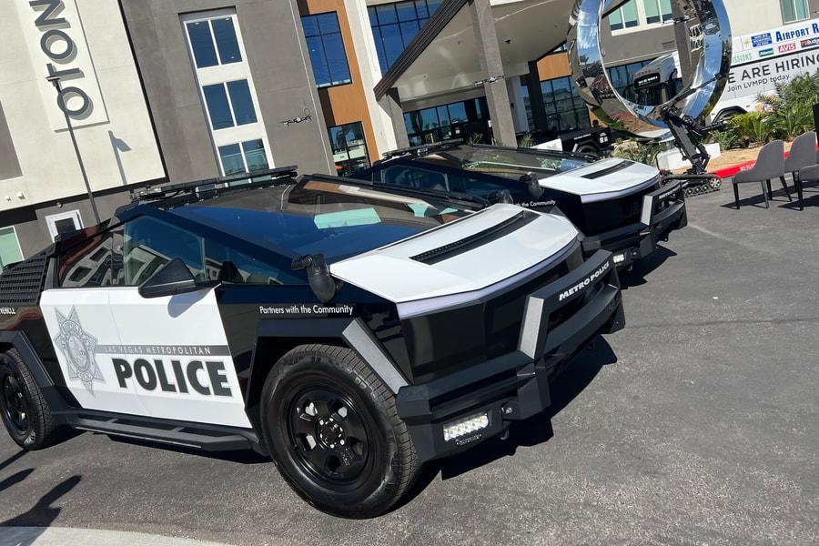 Tesla Cybertruck Police LVMPD: Bản hoán cải cho tuần tra