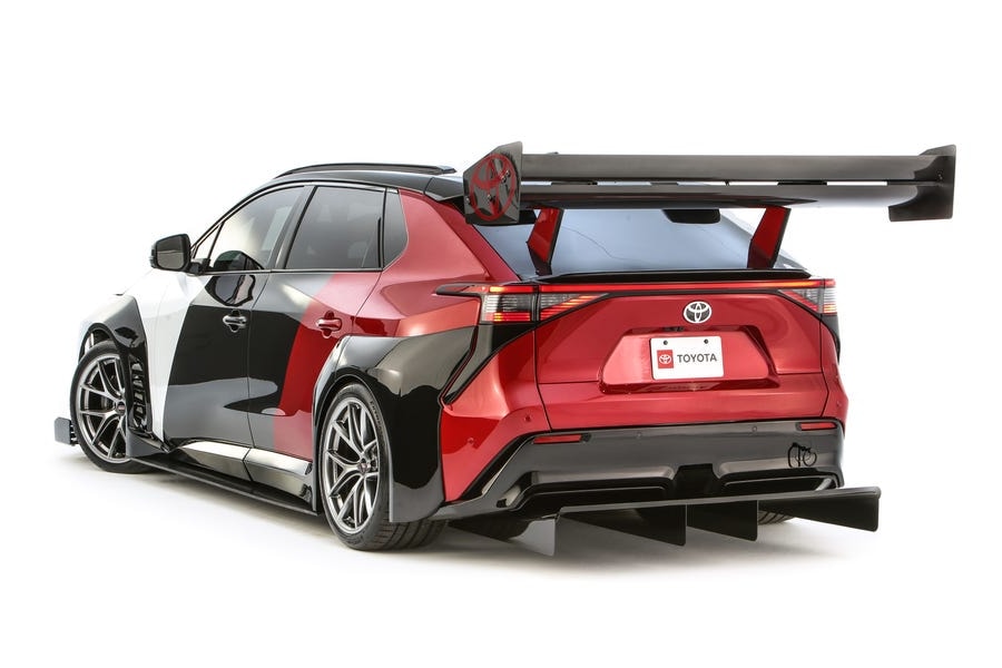 Toyota bZ Time Attack concept: bệ thử cho đua xe điện