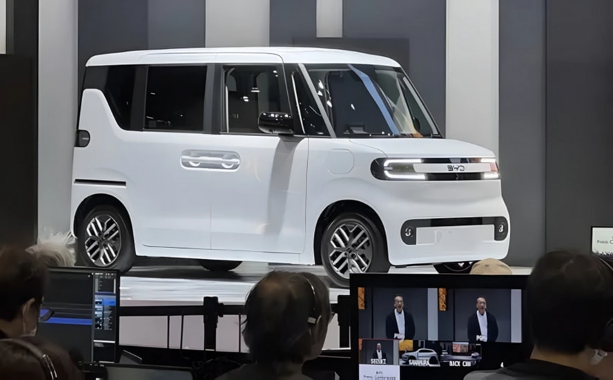 BYD T35 tại Tokyo 2025: xe tải điện 62 kWh, V2L 10 kW