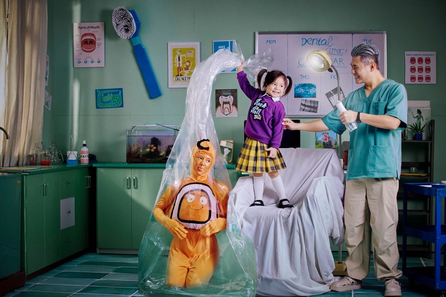 Muôn kiểu hóa trang Halloween của các gia đình sao Việt