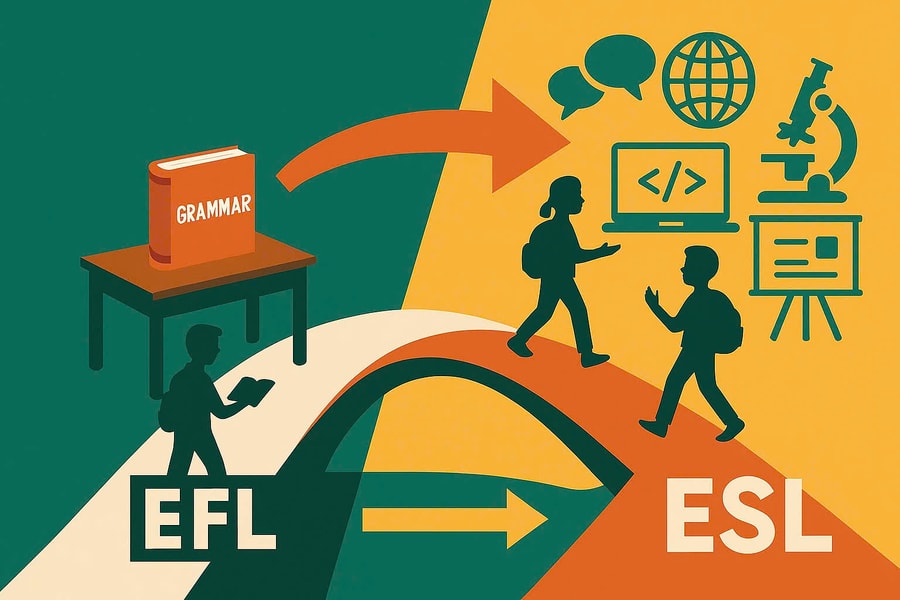 Đưa tiếng Anh trở thành ngôn ngữ thứ hai trong trường học: Từ cơ hội vàng đến thách thức hệ thống