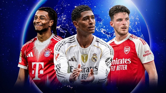 Bayern dẫn đầu châu Âu; Real, Arsenal bám sát theo điểm/trận