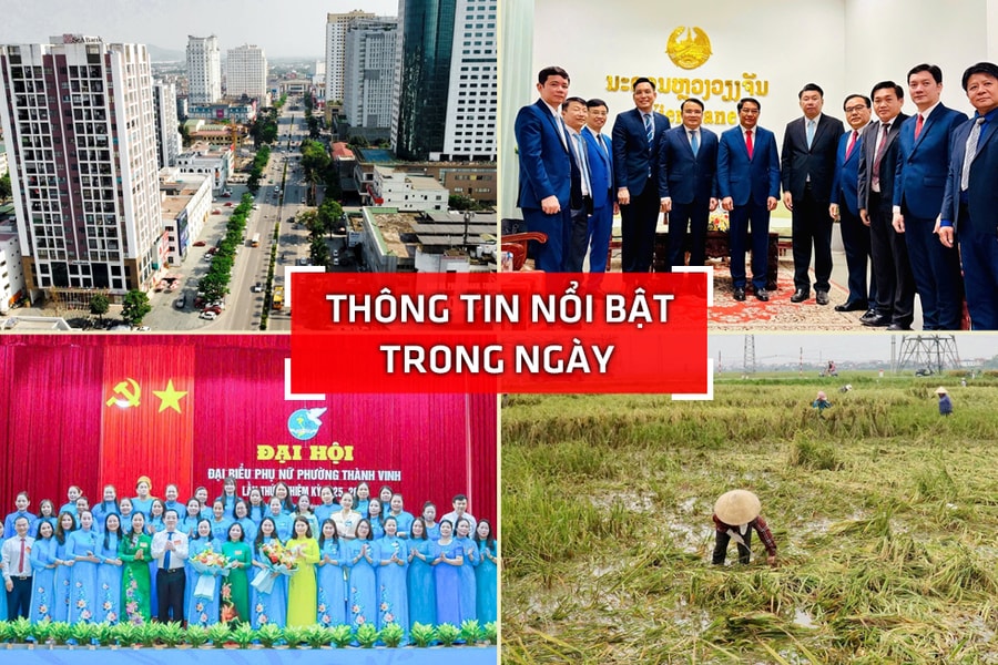 Nghệ An: Thông tin nổi bật ngày 1/11