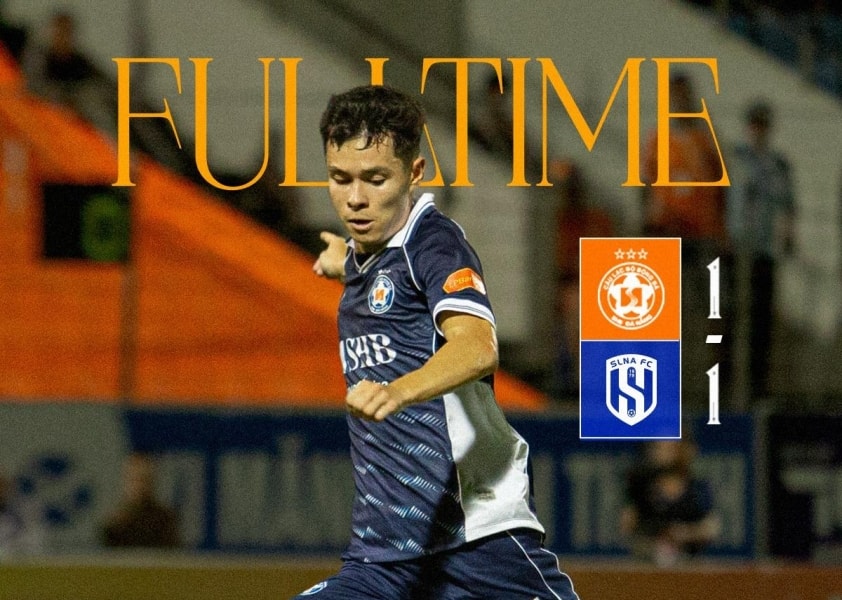 Đà Nẵng hòa SLNA, HLV Lê Đức Tuấn nói về Vadim Nguyễn