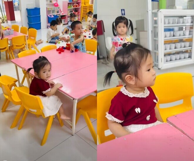 Thanh Trúc giải thích lý do cho con 16 tháng tuổi đi học