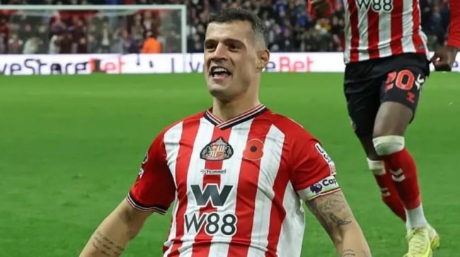 Xhaka hồi sinh ở Sunderland, nổ súng trận hòa 1-1 Everton