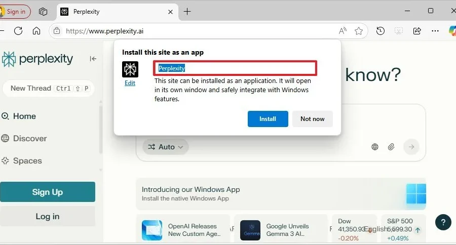 3 cách cài đặt Perplexity AI trên máy tính Windows 10 và 11
