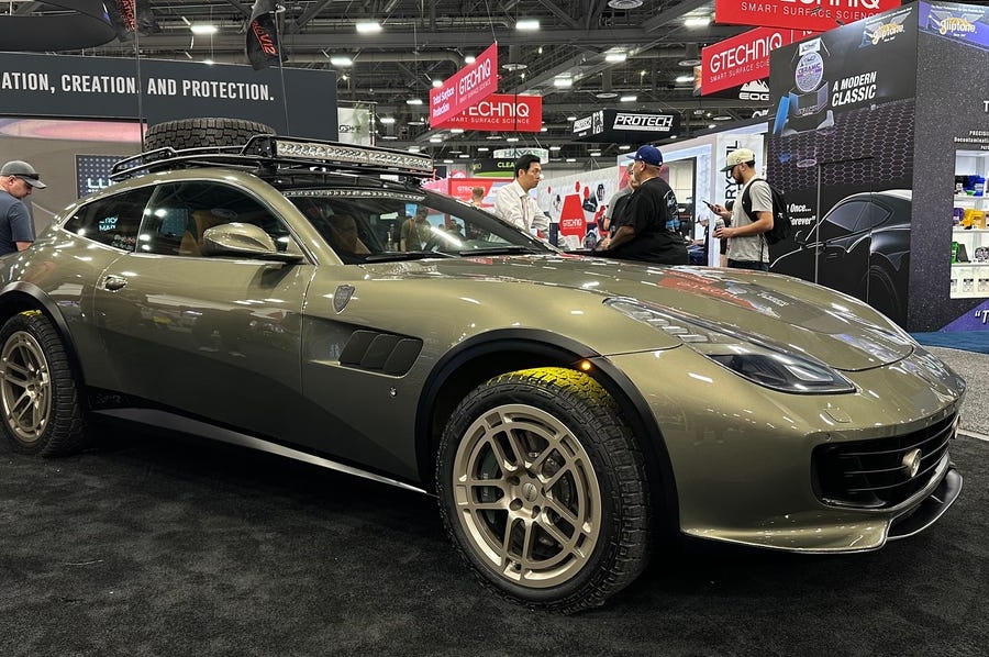 GlasWerks Elevato V12: GTC4Lusso độ địa hình cực đoan