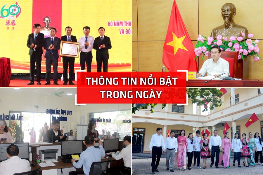 Nghệ An: Thông tin nổi bật ngày 8/11