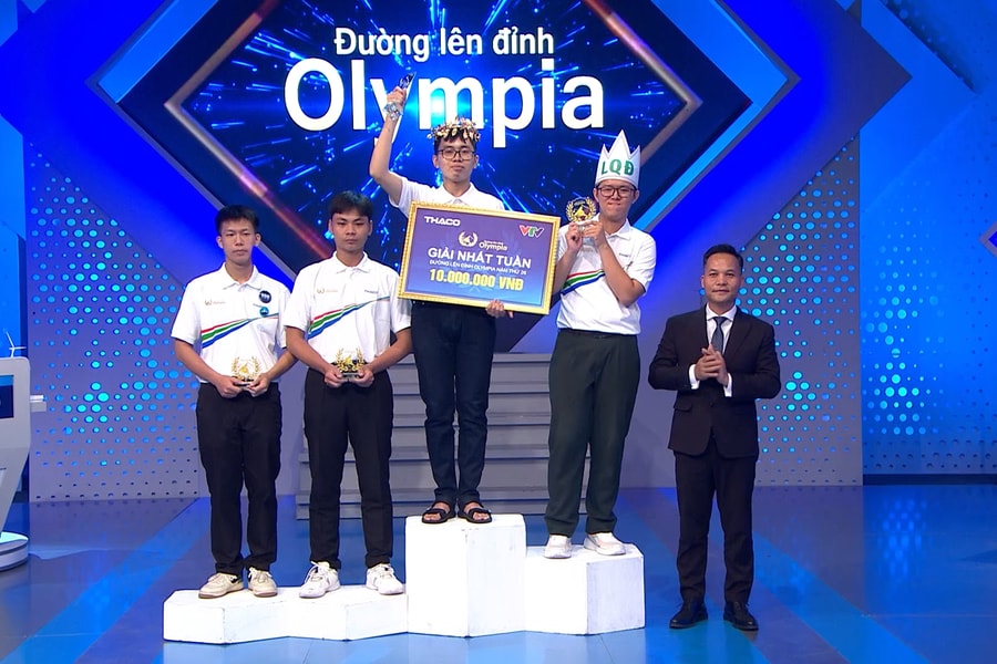 Olympia: Nam sinh Lạng Sơn giành vòng nguyệt quế kịch tính
