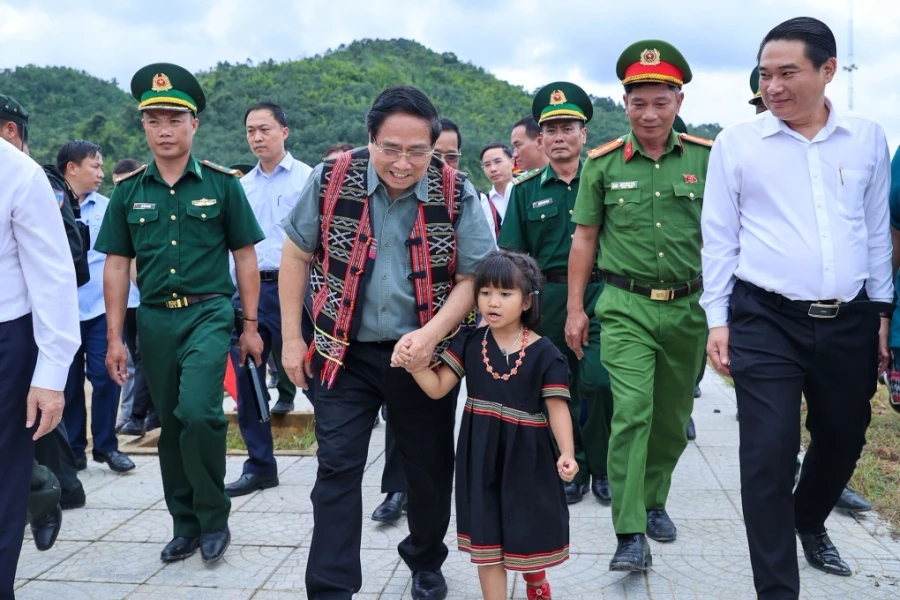 Thủ tướng phát động khởi công trường nội trú tại các xã biên giới