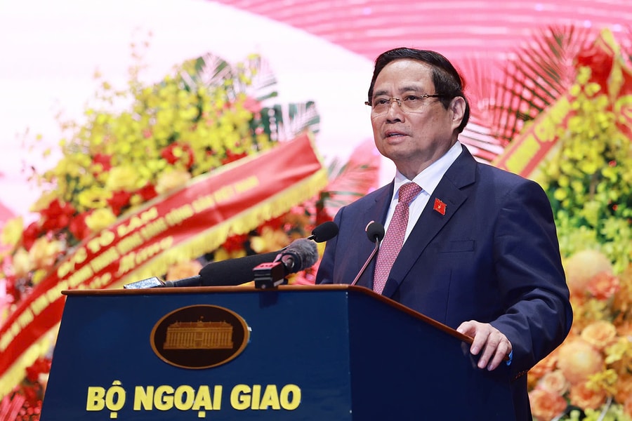 Thủ tướng: Xây dựng nền ngoại giao toàn diện, hiện đại, chuyên nghiệp, mang đậm bản sắc Việt Nam