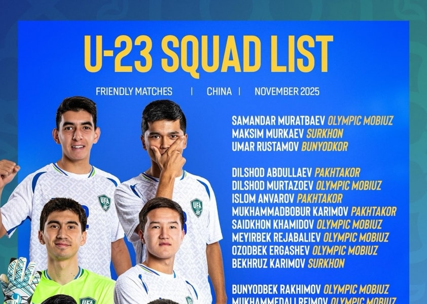 U23 Uzbekistan dùng toàn cầu thủ 2005, gặp U23 Việt Nam