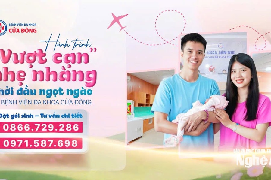 Trải nghiệm hành trình ‘vượt cạn’ trọn vẹn yêu thương tại Bệnh viện Đa khoa Cửa Đông