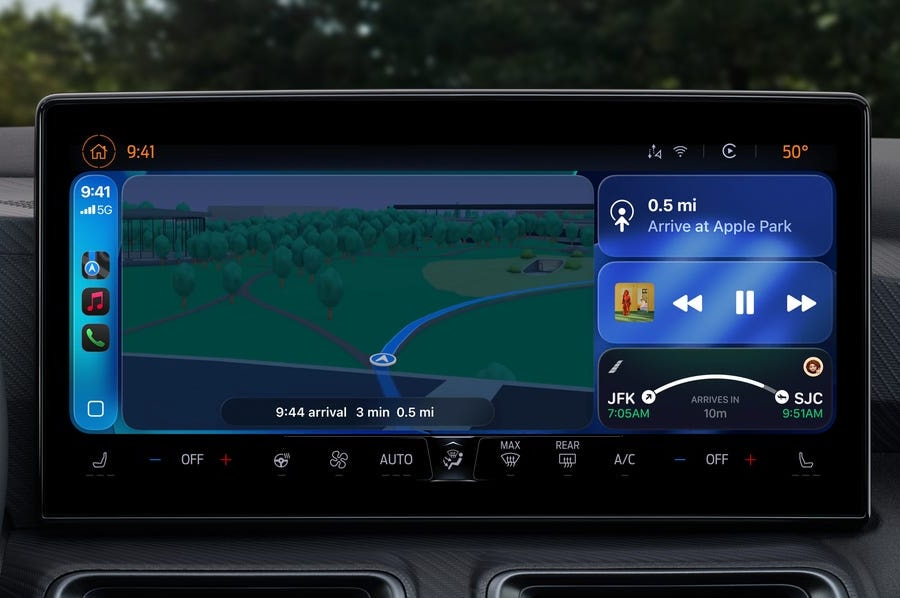 Tesla thử nghiệm Apple CarPlay: bước ngoặt cho infotainment