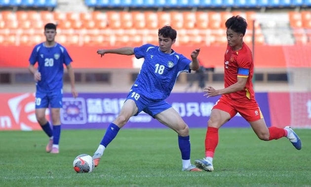 U22 Việt Nam thua 0-1 U22 Uzbekistan tại Panda Cup 2025
