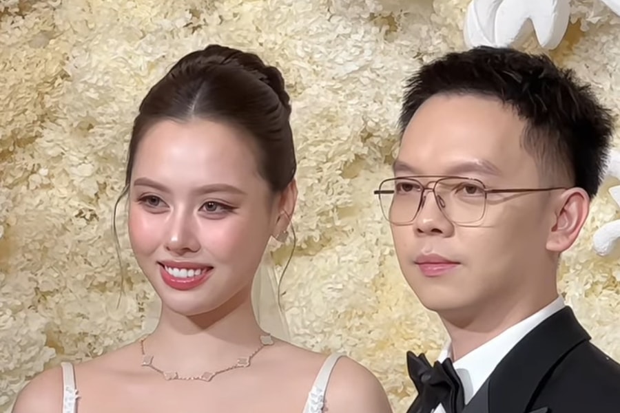 Á hậu Tâm Như tổ chức hôn lễ bên chồng doanh nhân