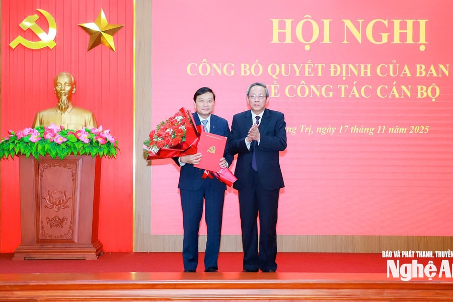 Đồng chí Lê Hồng Vinh giữ chức Phó Bí thư Tỉnh ủy Quảng Trị