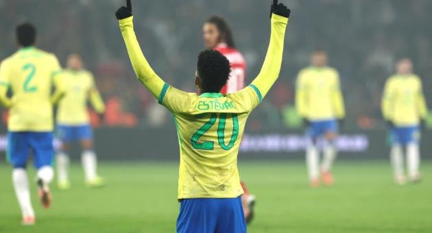 Brazil hòa Tunisia 1-1: Estevao lập công, Paqueta hỏng penalty